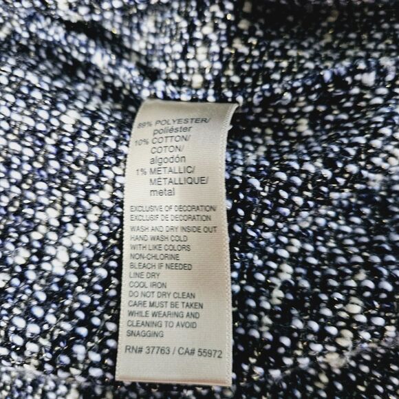 Rafaella Womens Open Sweater Multicolor Size Large Polyester Blend Long Sleeve - Picture 7 of 12